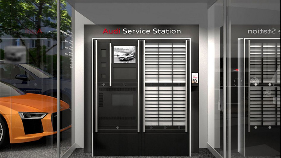 Audi-Service-Station