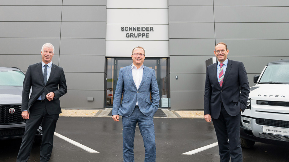 Schneider Gruppe Neueröffnung Jaguar Land Rover Chemnitz