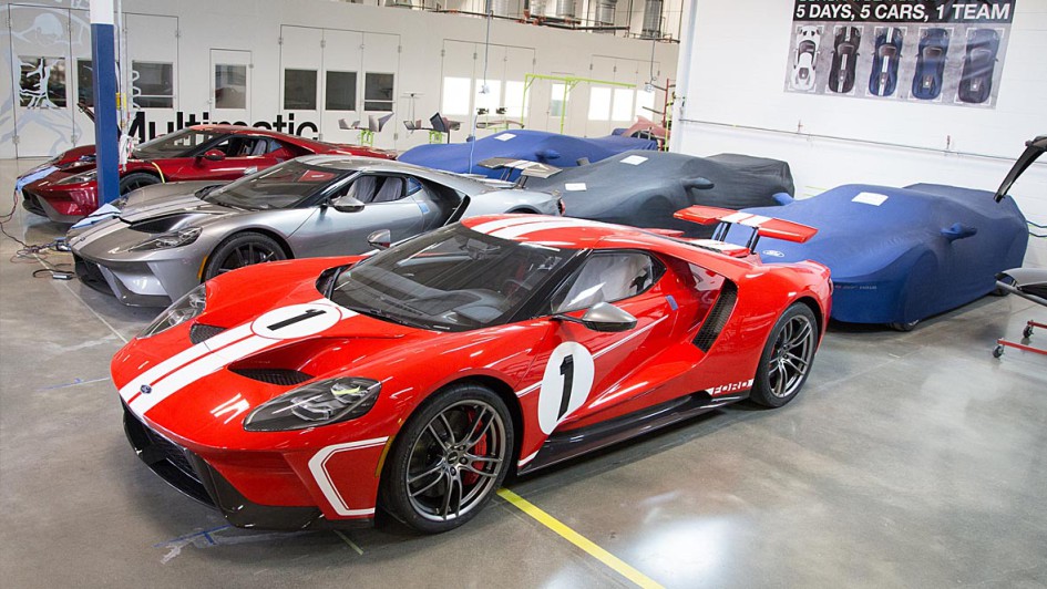 Besuch der Ford-GT-Manufaktur