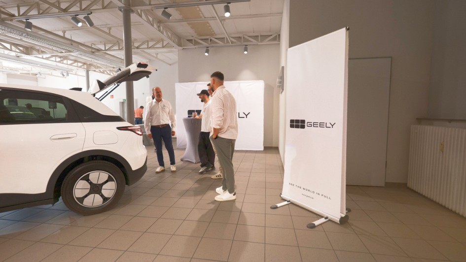 Hahn Gruppe: Neuer Geely-Showroom in Pforzheim