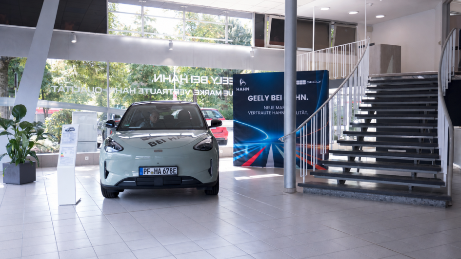 Hahn Gruppe: Neuer Geely-Showroom in Pforzheim