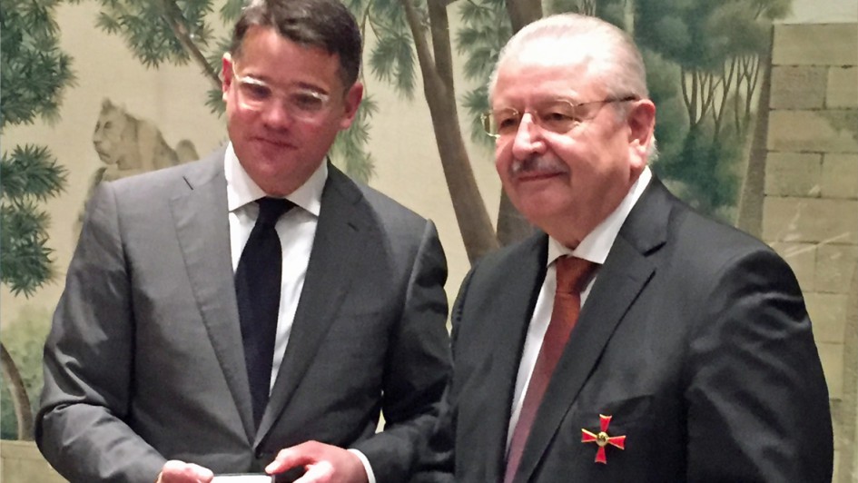 Verdienstkreuz für Jürgen Karpinski