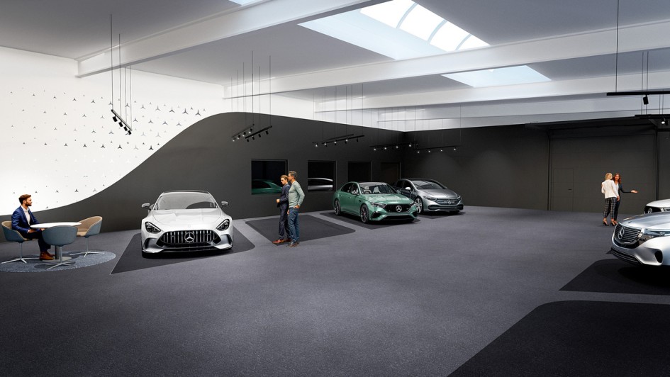 Kestenholz Gruppe: Mercedes-Benz Autowelt in Neustadt - Richtfest und Visualisierung