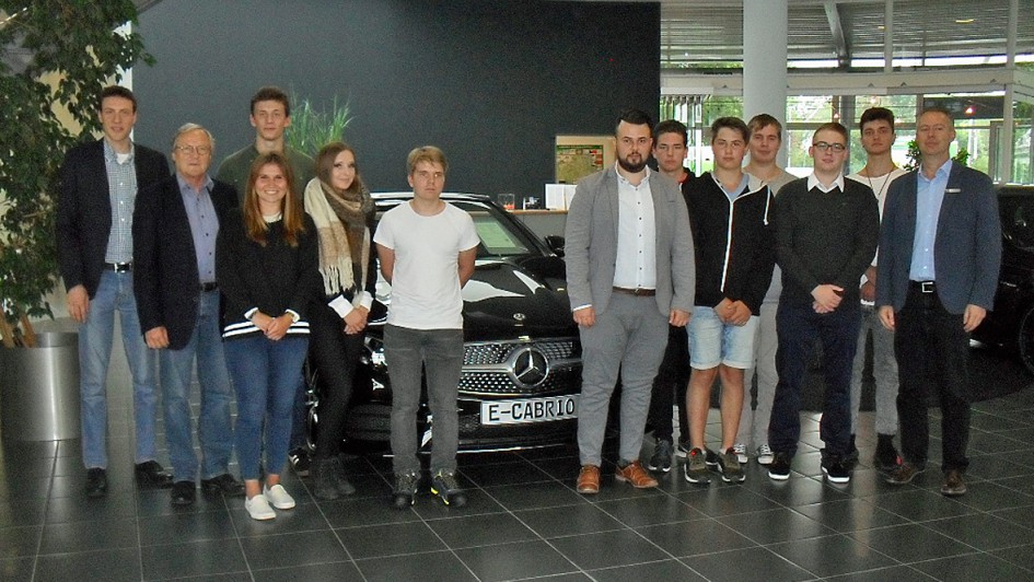 Autohaus Medele Azubis 2017