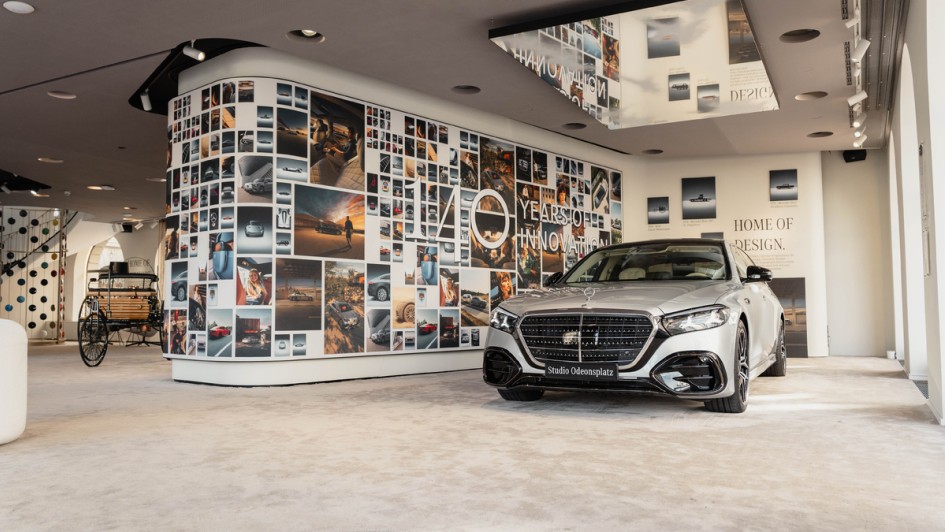 Mercedes-Benz Brand Studio-Konzept