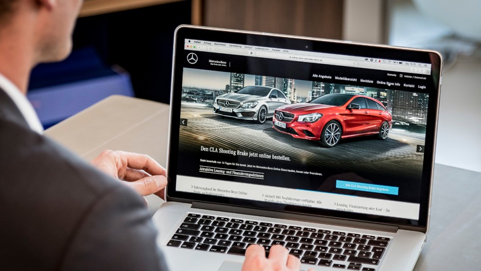 Mercedes-Online-Vertrieb-Store