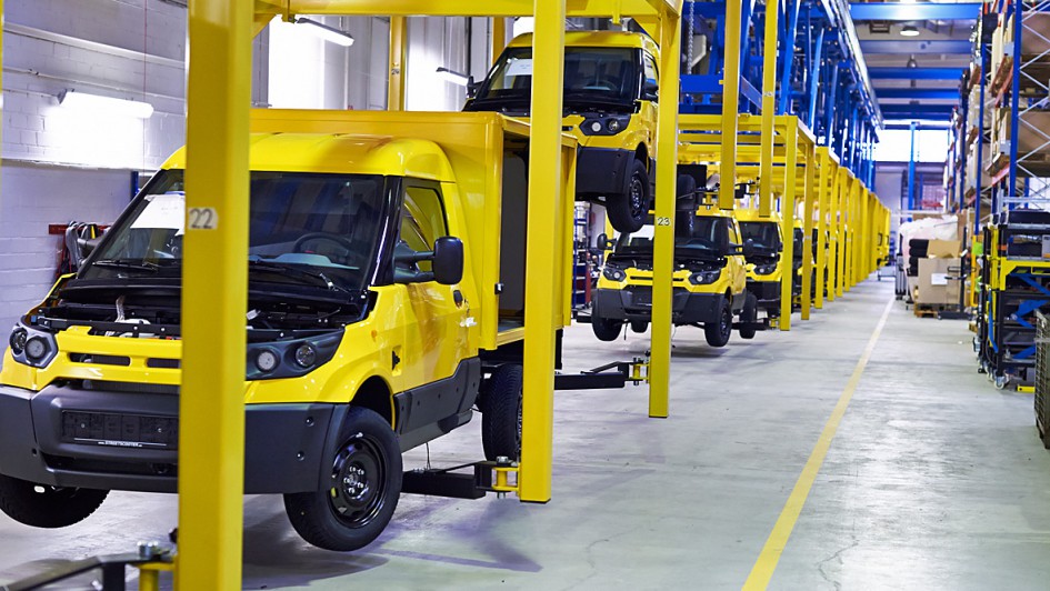 Post Streetscooter Produktion in Aachen