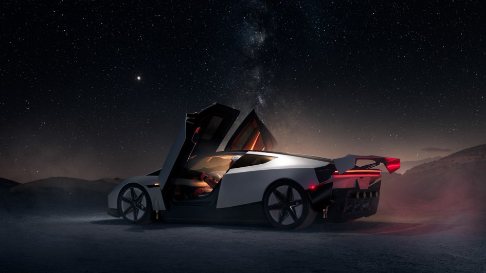 Tesla Roadster Rocket (2027)
