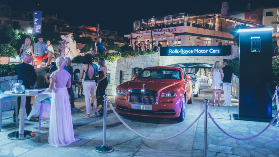 Rolls Royce auf Sardinien