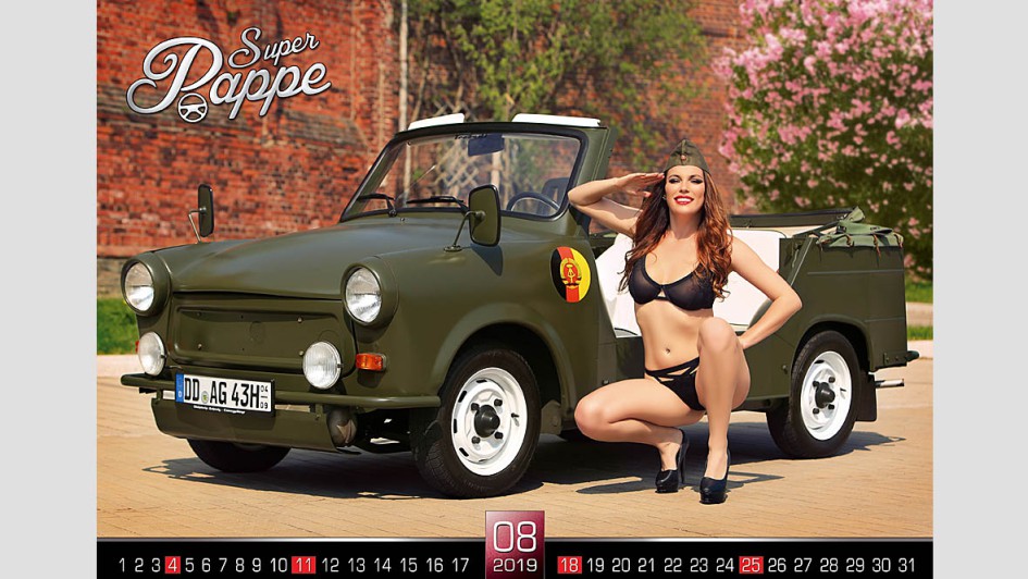 Trabant Erotik Kalender 2019