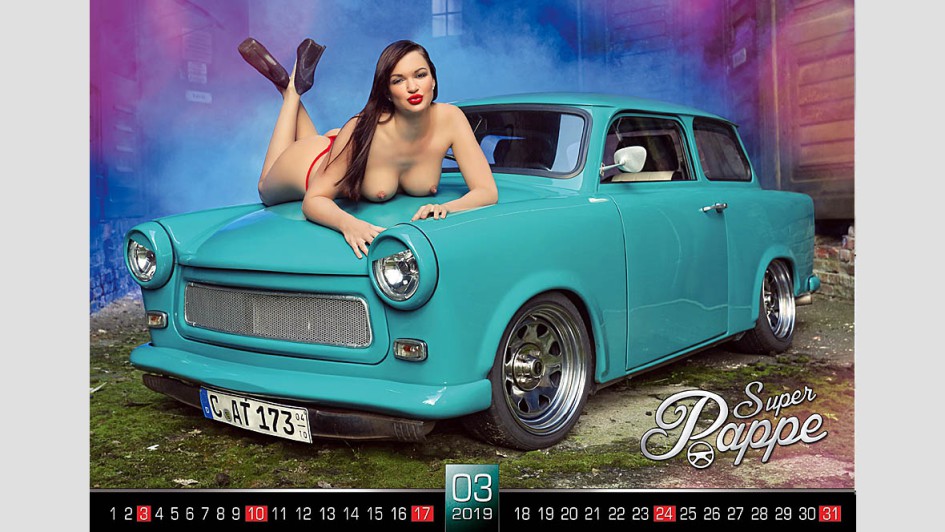 Trabant Erotik Kalender 2019