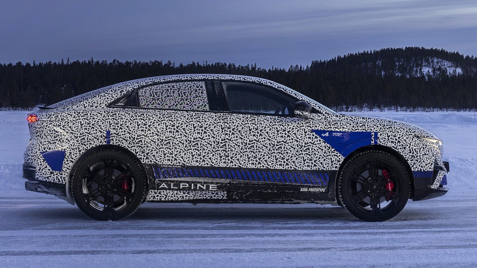 Alpine A390 Erlkönig