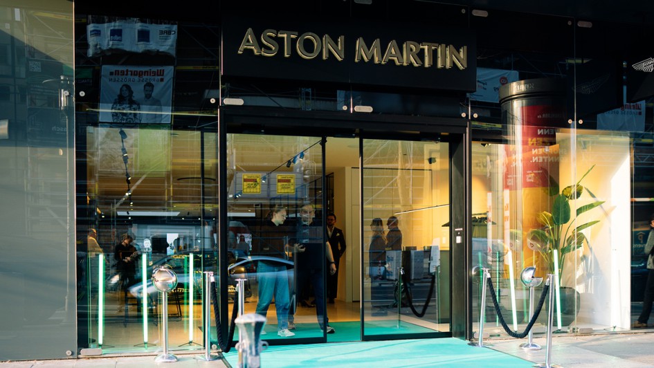 Aston Martin Showroom Düsseldorf