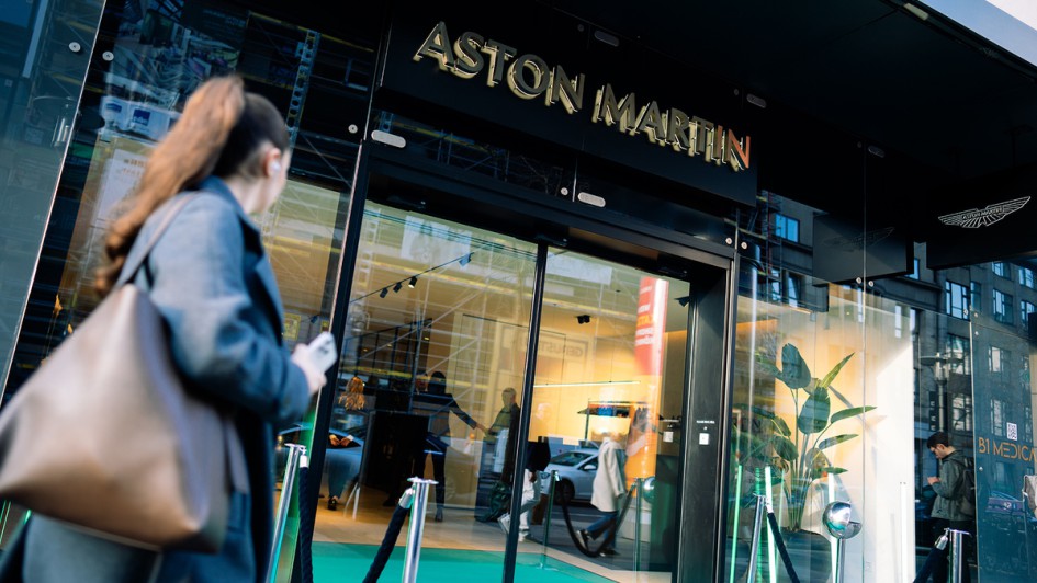 Aston Martin Showroom Düsseldorf