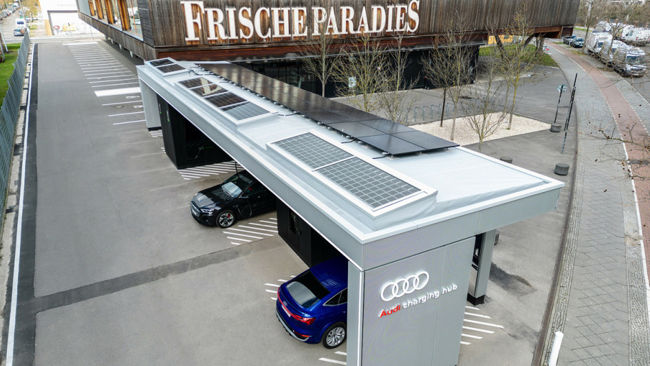 Audi Charging Hub in Berlin