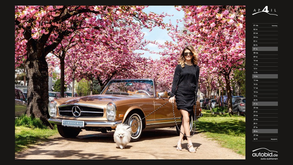 Autobid.de Bildkalender April 2024
