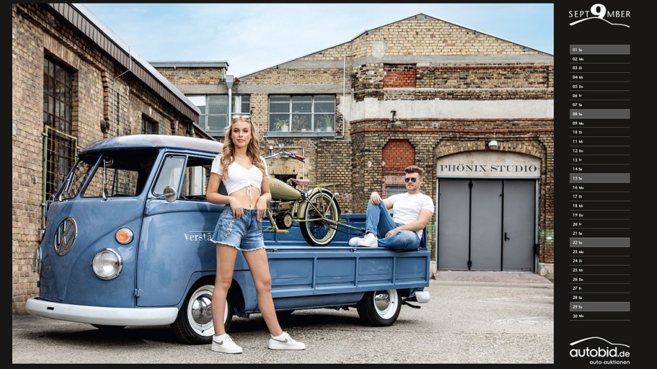 Autobid.de Bildkalender September 2024