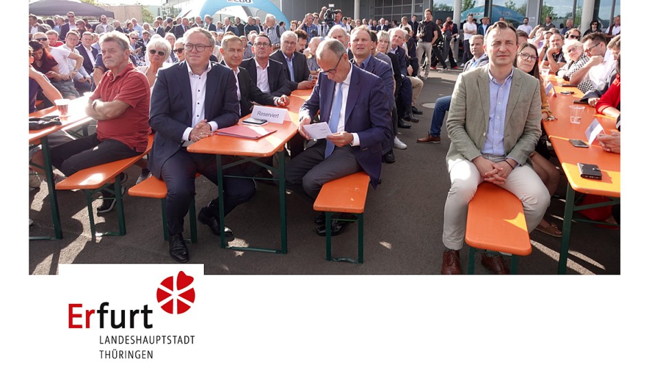 CDU-Wahlkampf in Thüringen - Auf Tour mit Friedrich Merz