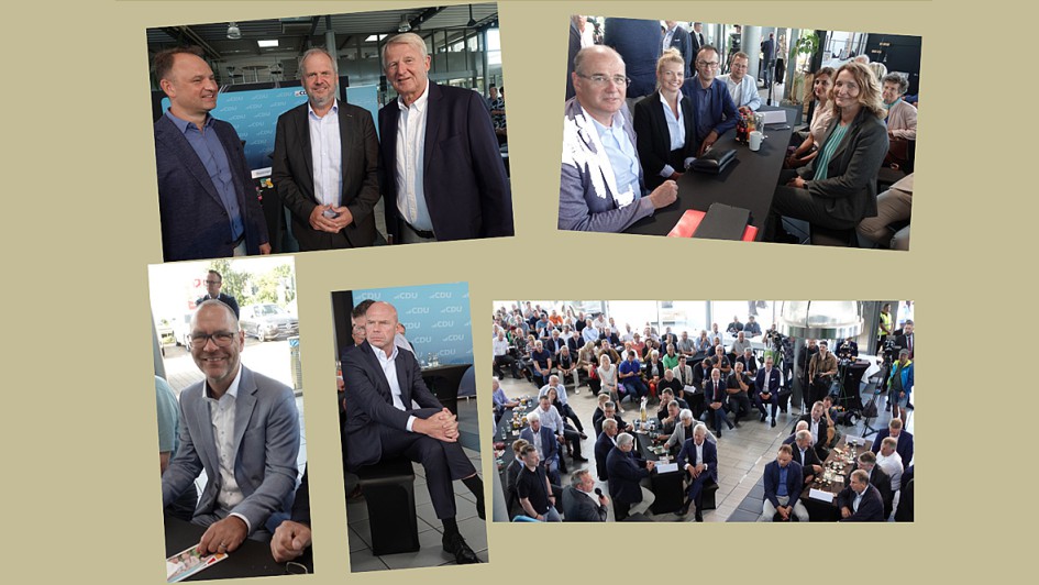 CDU-Wahlkampf in Thüringen - Auf Tour mit Friedrich Merz