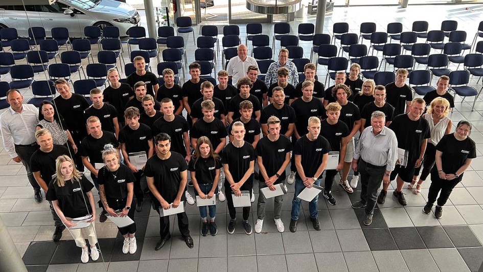 Auszubildende Autohaus Peter