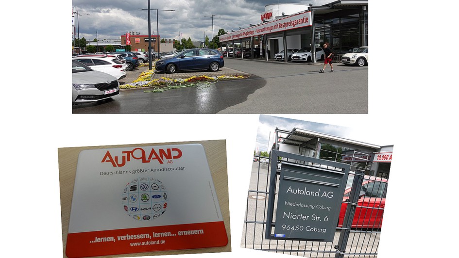 Autoland-Filiale in Coburg