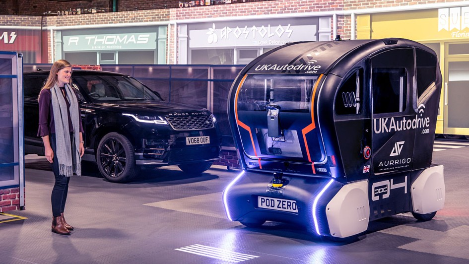 Autonomes Fahren Jaguar Land Rover