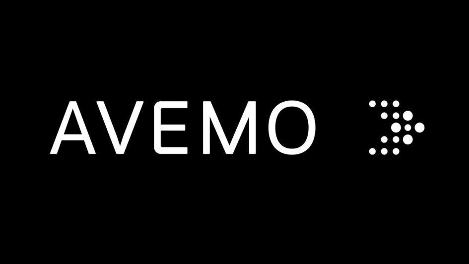 Schwarzes Avemo-Logo