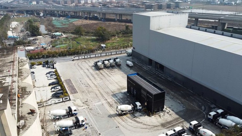 Batteriewechselstationen Geely Lkw