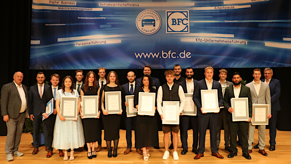 Verabschiedung des 62. BFC-Jahrgangs