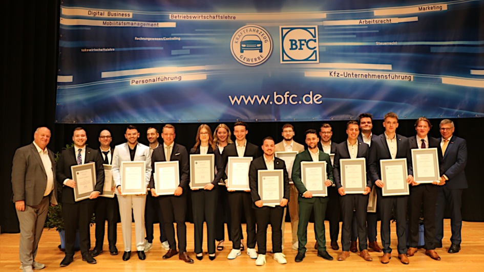 Verabschiedung des 62. BFC-Jahrgangs