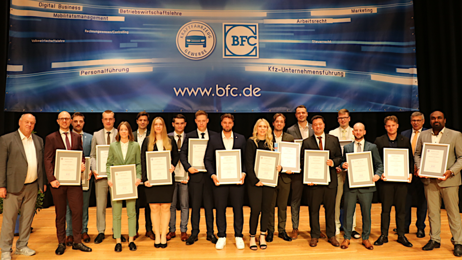 Verabschiedung des 62. BFC-Jahrgangs