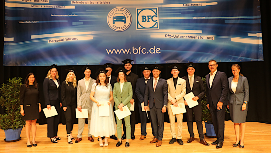 Verabschiedung des 62. BFC-Jahrgangs