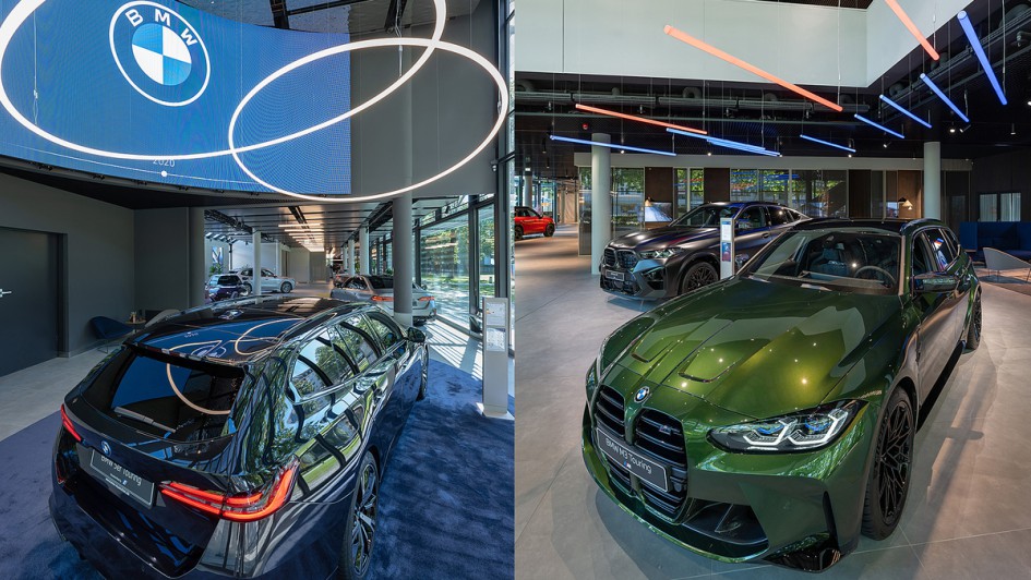 BMW Niederlassung München mit Retail.Next-Gestaltung