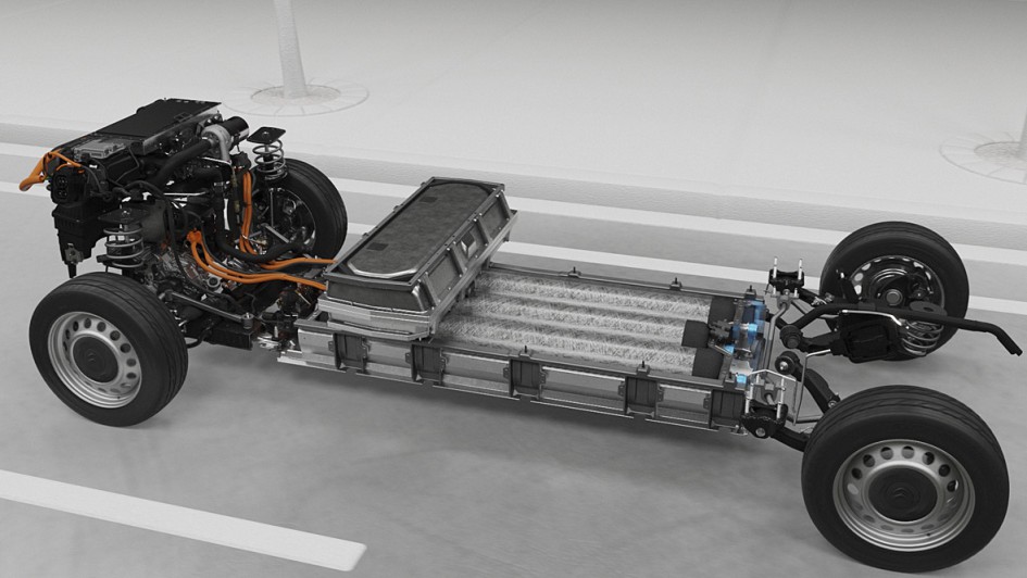 Citroën e-Jumpy Hydrogen Unterboden