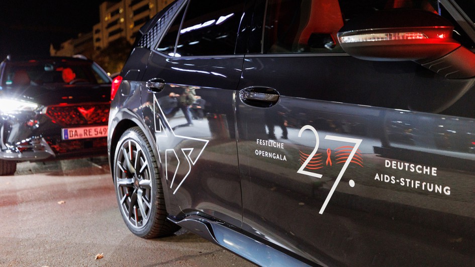 Cupra Autopartner der Aids-Gala Berlin 2023