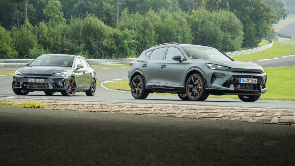 Cupra Leon und Cupra Formentor 2024 auf dem Bilster Berg