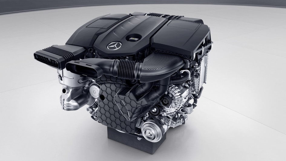 R4-Zylinder-Dieselmotor Mercedes GLE