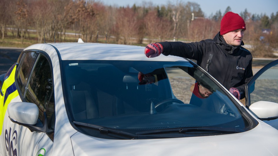 Auch in der Front gibt es eine zusätzliche Kamera