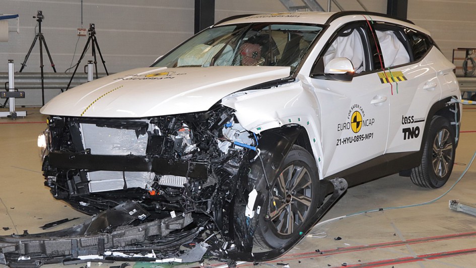 EuroNCAP Crashtest Hyundai Tucson