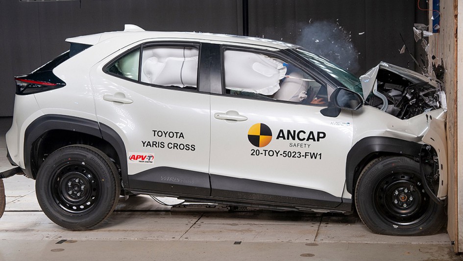 EuroNCAP Crashtest Toyota Yaris Cross