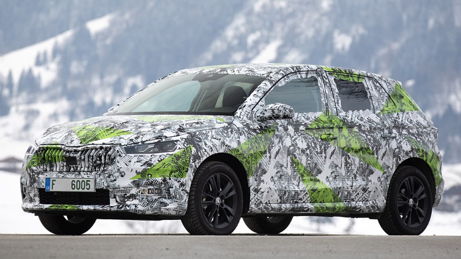 Skoda Fabia IV (Vorabfahrt)