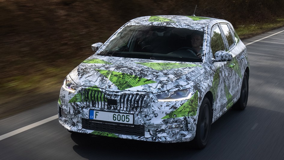 Skoda Fabia IV (Vorabfahrt)