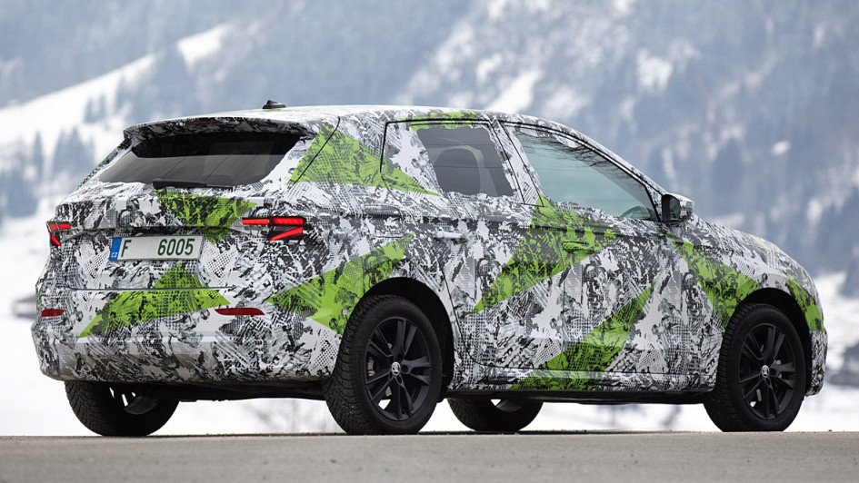 Skoda Fabia IV (Vorabfahrt)