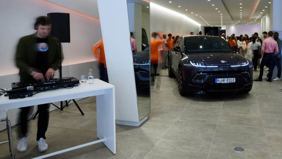 Fisker Eröffnung München