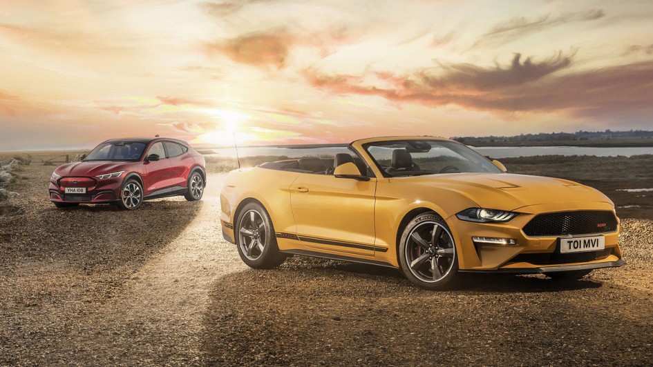 Ford Mustang California und Mach-E