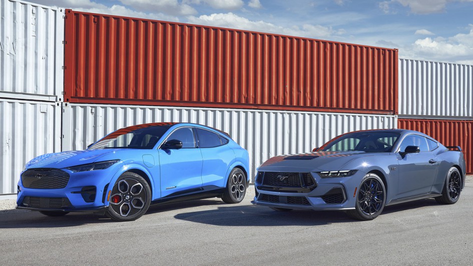 Ford Mustang Mach E und Mustang V8