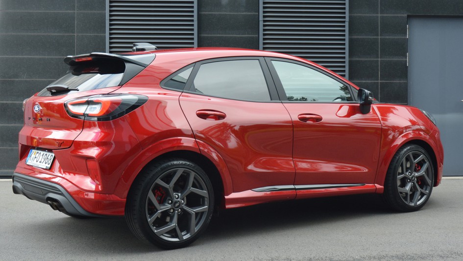 Karosserie, Mini-SUV, Crossover, Heck, Heckansicht, Ford Puma