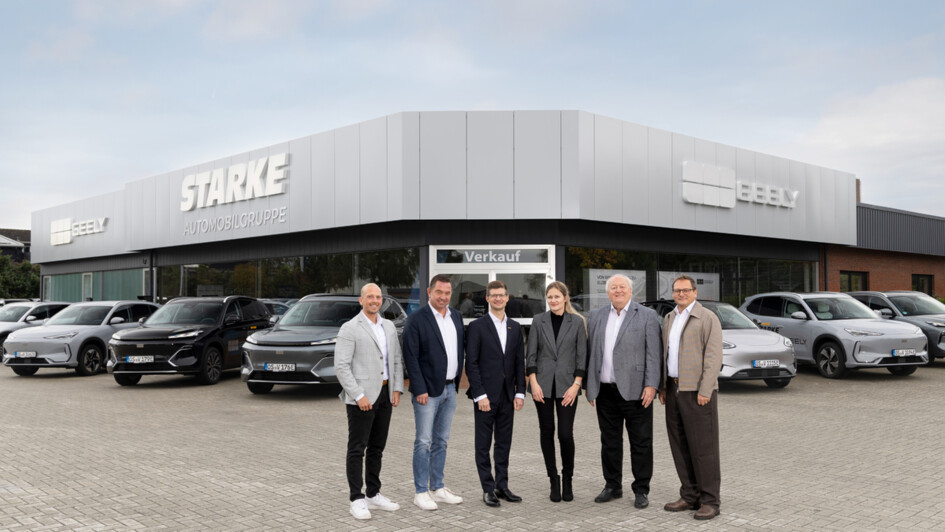 Geely-CI bei der Starke Gruppe Osnabrück