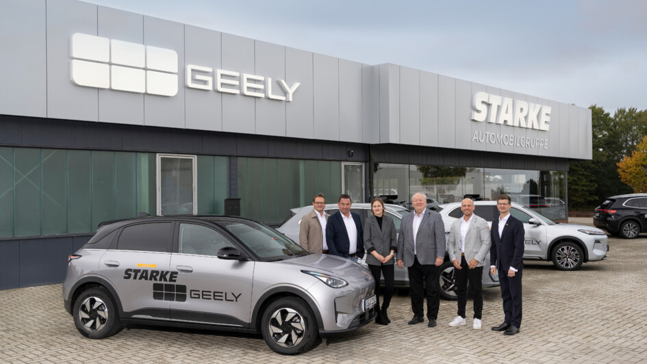 Geely-CI bei der Starke Gruppe Osnabrück