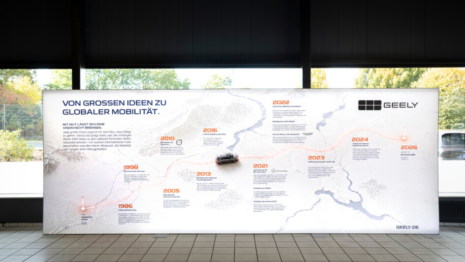 Geely-CI bei der Starke Gruppe Osnabrück